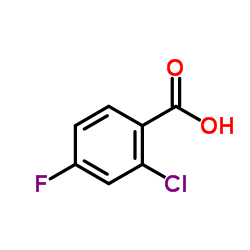 2-Chloro-4-fluorobenzoic Acid CAS:2252-51-9 manufacturer price 第1张