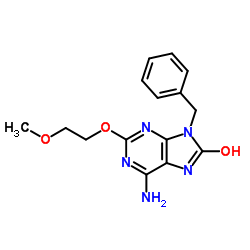 6-amino-9-benzyl-2-(2-methoxyethoxy)-9H-purin-8-ol