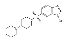 1-hydroxy-6-(4-piperidin-1-ylpiperidin-1-yl)sulfonylbenzotriazole