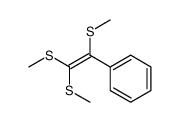 1,2,2-tris(methylsulfanyl)ethenylbenzene