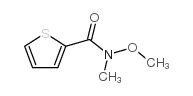 N-Methoxy-N-methyl-2-thiophenecarboxamide CAS:229970-94-9 第1张