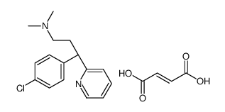 (Z)-but-2-enedioic acid,(3R)-3-(4-chlorophenyl)-N,N-dimethyl-3-pyridin-2-ylpropan-1-amine