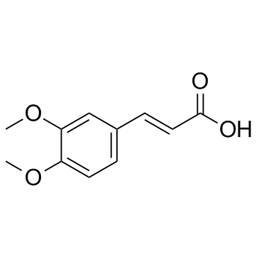 3,4-Dimethoxycinnamic Acid Cas:2316-26-9 第1张