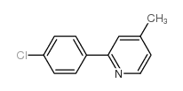 2-(4-chlorophenyl)-4-methylpyridine