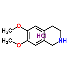 6,7-Dimethoxy-1,2,3,4-tetrahydroisoquinoline hydrochloride CAS:2328-12-3 第1张