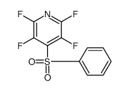 4-(benzenesulfonyl)-2,3,5,6-tetrafluoropyridine CAS:23449-67-4 第1张