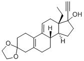 17-Ethinyl-17-hydroxy-18-methylestra-5(10),9(11)-dien-3-one-3-ethylene ketal