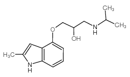 1-[(2-methyl-1H-indol-4-yl)oxy]-3-(propan-2-ylamino)propan-2-ol