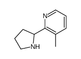 3-methyl-2-pyrrolidin-2-ylpyridine