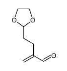 4-(1,3-dioxolan-2-yl)-2-methylidenebutanal