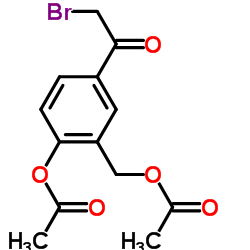 4-Hydroxy-3-hydroxymethylbromoacetophenone Diacetate Cas:24085-07-2 第1张