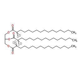 1,2,3-Propanetriyl tri(2,2-2H2)hexadecanoate