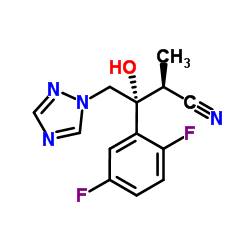 (αS,βR)-β-(2,5-Difluorophenyl)-β-hydroxy-α-Methyl-1H-1,2,4-triazole-1-butanenitrile CAS:241479-74-3 manufacturer price 第1张