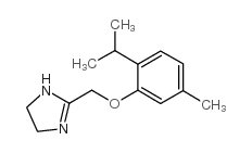 2-[(5-methyl-2-propan-2-ylphenoxy)methyl]-4,5-dihydro-1H-imidazole CAS:24243-97-8 第1张