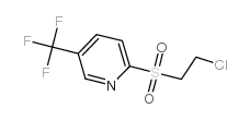 2-(2-chloroethylsulfonyl)-5-(trifluoromethyl)pyridine