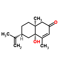 (4aR)-4a,5,6,7,8,8a-Hexahydro-4aα-hydroxy-6α-isopropenyl-4,8aα-dimethylnaphthalene-2(1H)-one