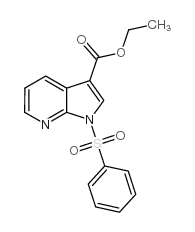 ethyl 1-(benzenesulfonyl)pyrrolo[2,3-b]pyridine-3-carboxylate