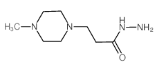 3-(4-methylpiperazin-1-yl)propanehydrazide