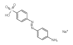 4-aminoazobenzene-4'-sulfonic acid sodium salt