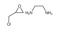 2-(chloromethyl)oxirane,ethane-1,2-diamine