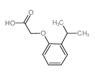 2-(2-propan-2-ylphenoxy)acetic acid