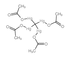 acetyloxy-[tris(acetyloxymercurio)methyl]mercury CAS:25201-30-3 第1张