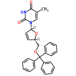 5-O-Triphenylmethyl-2-deoxy-2,3-didehyrothymidine CAS:25442-42-6 manufacturer price 第1张