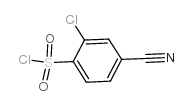 2-CHLORO-4-CYANOBENZENESULFONYL CHLORIDE