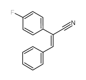 (Z)-2-(4-fluorophenyl)-3-phenylprop-2-enenitrile