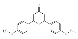 2,6-bis(4-methoxyphenyl)thian-4-one