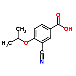 3-cyano-4-isopropoxybenzoic Acid Cas:258273-31-3 第1张