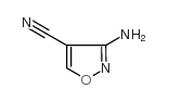 3-amino-1,2-oxazole-4-carbonitrile