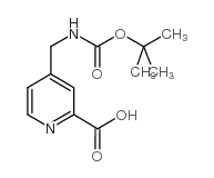 4-((tert-butoxycarbonylamino)methyl)picolinic acid CAS:260970-57-8 第1张