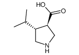 (3R,4R)-4-Isopropylpyrrolidine-3-carboxylic acid CAS:261896-36-0 第1张