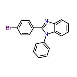 2-(4-Bromophenyl)-1-phenyl-1H-benzoimidazole Cas:2620-76-0 第1张