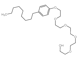 2-[2-[2-[2-[2-(2-nonylphenoxy)ethoxy]ethoxy]ethoxy]ethoxy]ethanol CAS:26264-02-8 第1张