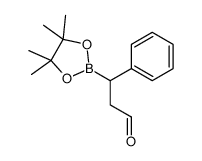 3-phenyl-3-(4,4,5,5-tetramethyl-1,3,2-dioxaborolan-2-yl)propanal