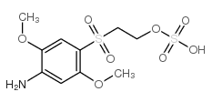 2-(4-amino-2,5-dimethoxyphenyl)sulfonylethyl hydrogen sulfate