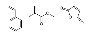 furan-2,5-dione,methyl 2-methylprop-2-enoate,styrene