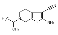 2-amino-6-propan-2-yl-5,7-dihydro-4H-thieno[2,3-c]pyridine-3-carbonitrile