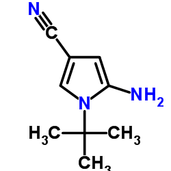 5-amino-1-tert-butyl-1H-pyrrole-3-carbonitrile