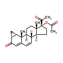17-Hydroxy-1a,2a-methylenepregna-4,6-diene-3,20-dione Acetate Cas:2701-50-0 第1张
