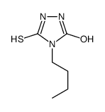 4-butyl-5-sulfanylidene-1,2,4-triazolidin-3-one