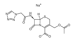 Sodium 7-(1H-tetrazol-1-yl)acetamidocephalosporanate CAS:27164-45-0 第1张