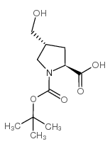 (2S,4R)-4-(hydroxymethyl)-1-[(2-methylpropan-2-yl)oxycarbonyl]pyrrolidine-2-carboxylic acid CAS:273221-97-9 第1张