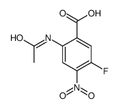 2-Acetamido-5-fluoro-4-nitrobenzoic acid