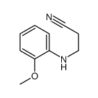 3-(2-methoxyanilino)propanenitrile CAS:27472-15-7 第1张