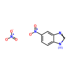 5-Nitro-1H-3,1-benzimidazol-1-ium nitrate