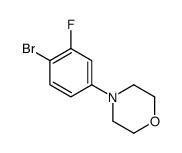 4-(4-bromo-3-fluorophenyl)morpholine