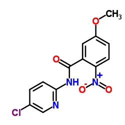 2-nitro-N-(5-chloro-pyridin-2-yl)-5-methoxy-benzamide Cas:280773-16-2 第1张